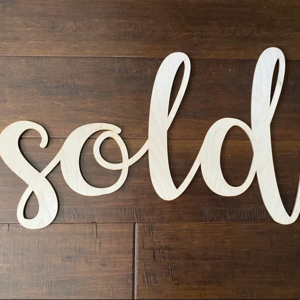 These items have sold